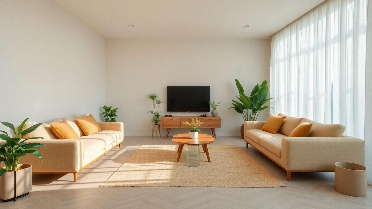 A Importância das Cores Neutras na Decoração da Sala