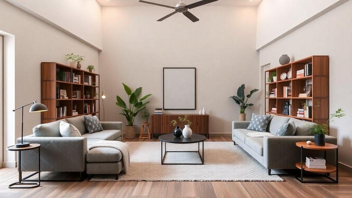 A Importância das Estantes Organizadoras na Decoração de Sala