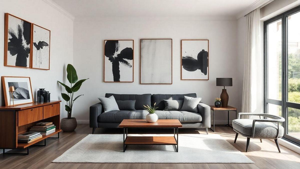 A Importância dos Quadros e Arte na Decoração da Sua Sala