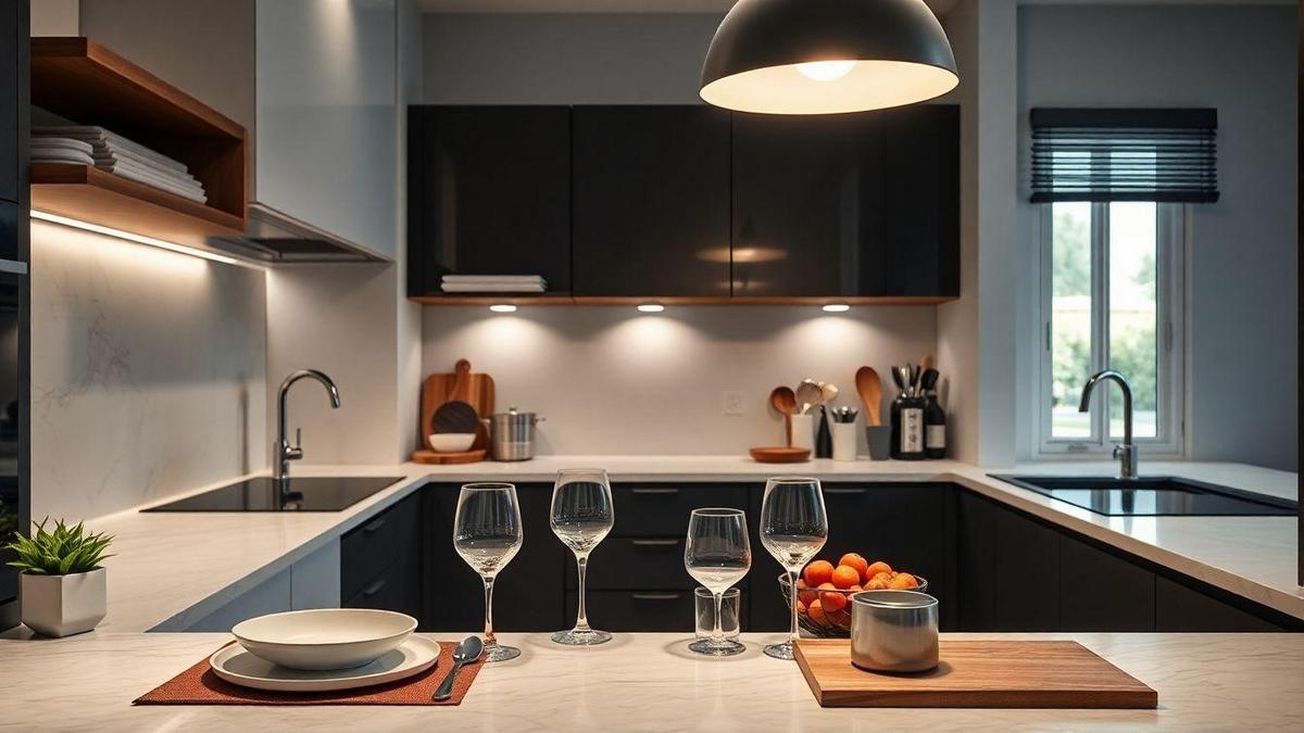 Acessórios de cozinha inteligentes para uma organização prática