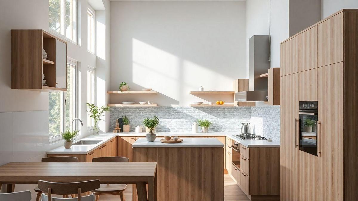 Aproveitamento de Espaço Vertical na Cozinha