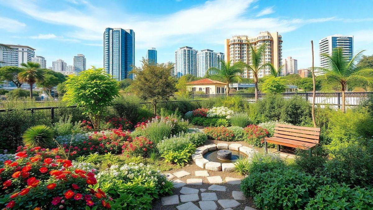 Benefícios das Plantas Nativas para Jardins Urbanos Sustentáveis