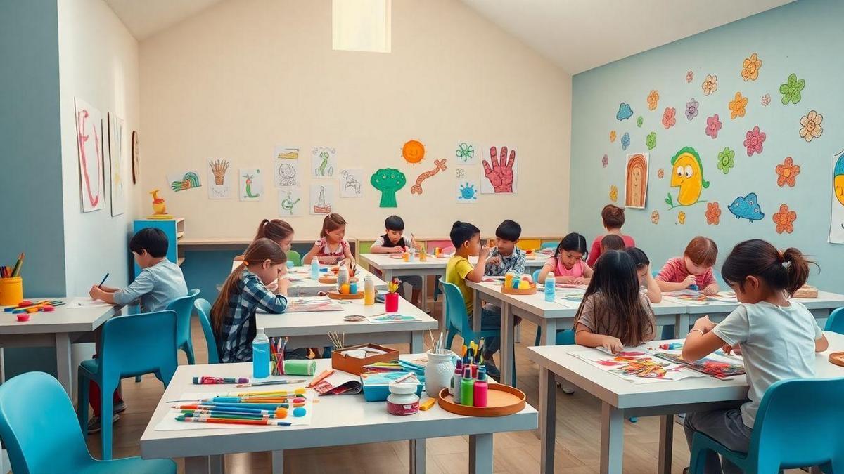 Benefícios do Artesanato Decorativo Infantil no Desenvolvimento