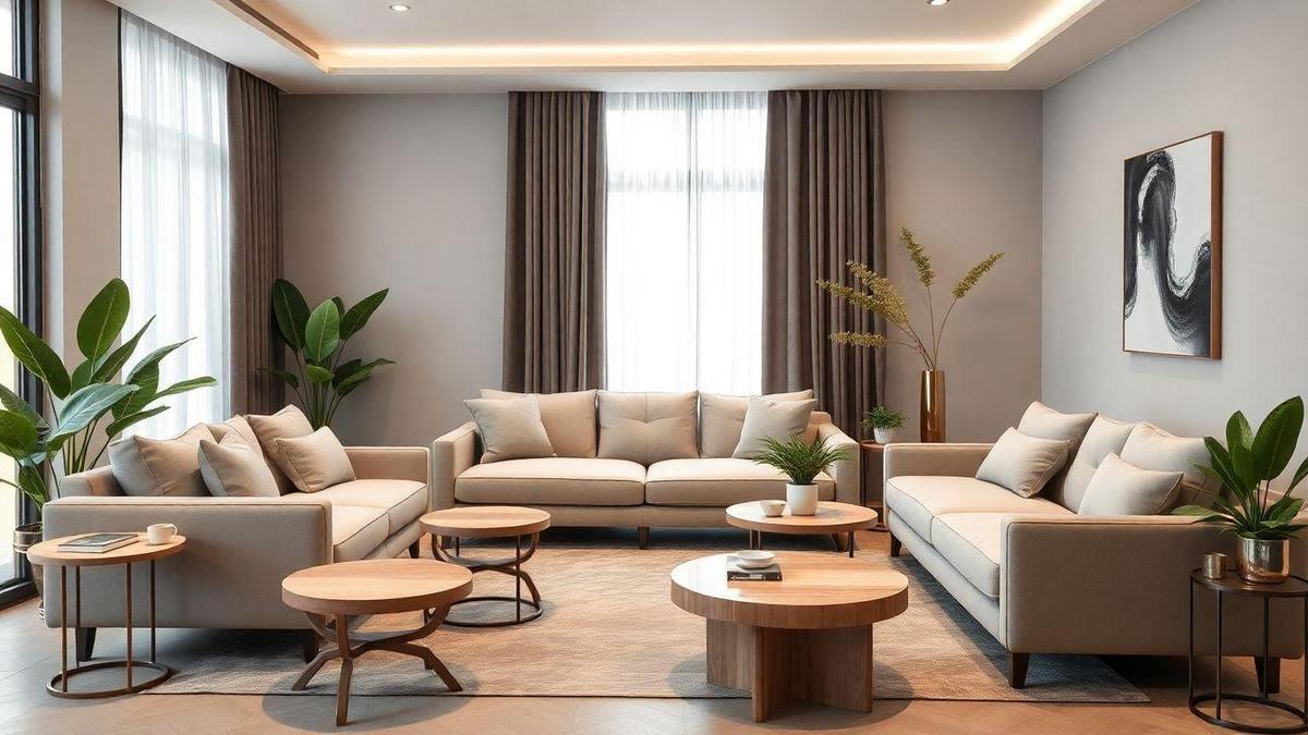 Como a Decoração Moderna Pode Transformar Sua Sala de Estar