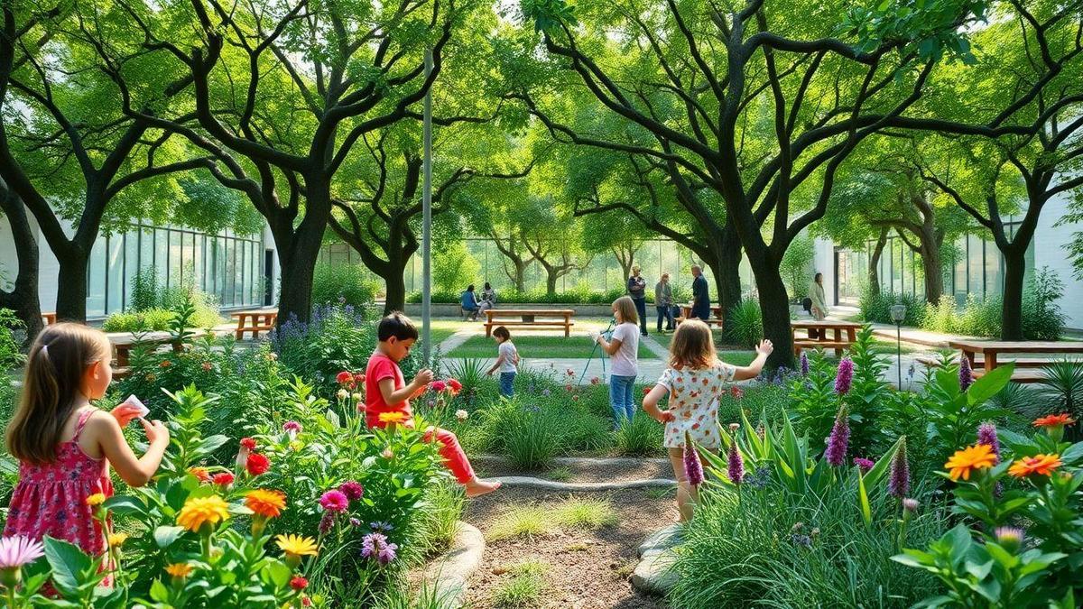 Criando Jardins Educativos e Espaços Verdes