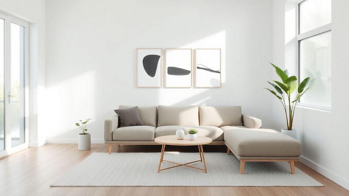 Criando uma Decoração Minimalista com Quadros e Arte
