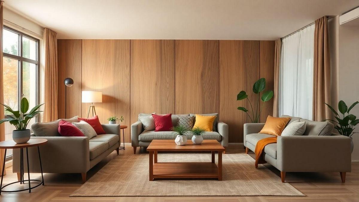 Dicas para Integrar Painéis de Madeira na Decoração de Sala