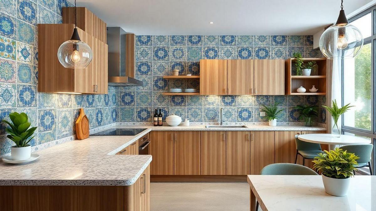 Dicas para Usar Azulejos Decorativos na Decoração da Cozinha