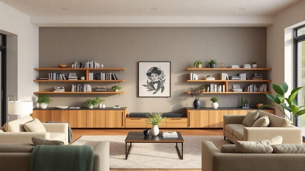 Estantes Decorativas: Estilo e Funcionalidade na Sua Sala