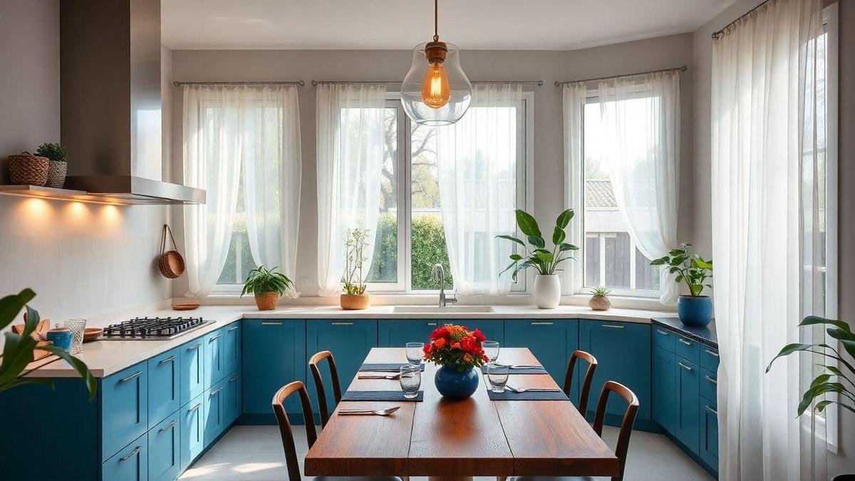 Estilos de Cortinas para Cozinha que Encantam
