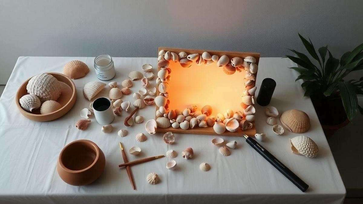 Ideias Criativas para Utilizando Conchas em Projetos de Artesanato Decorativo