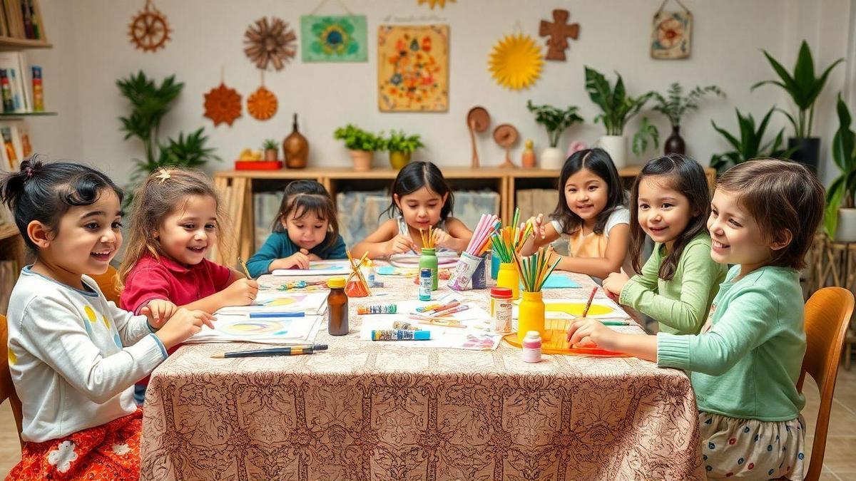 Ideias de Artesanato Decorativo para Estimular a Criatividade das Crianças