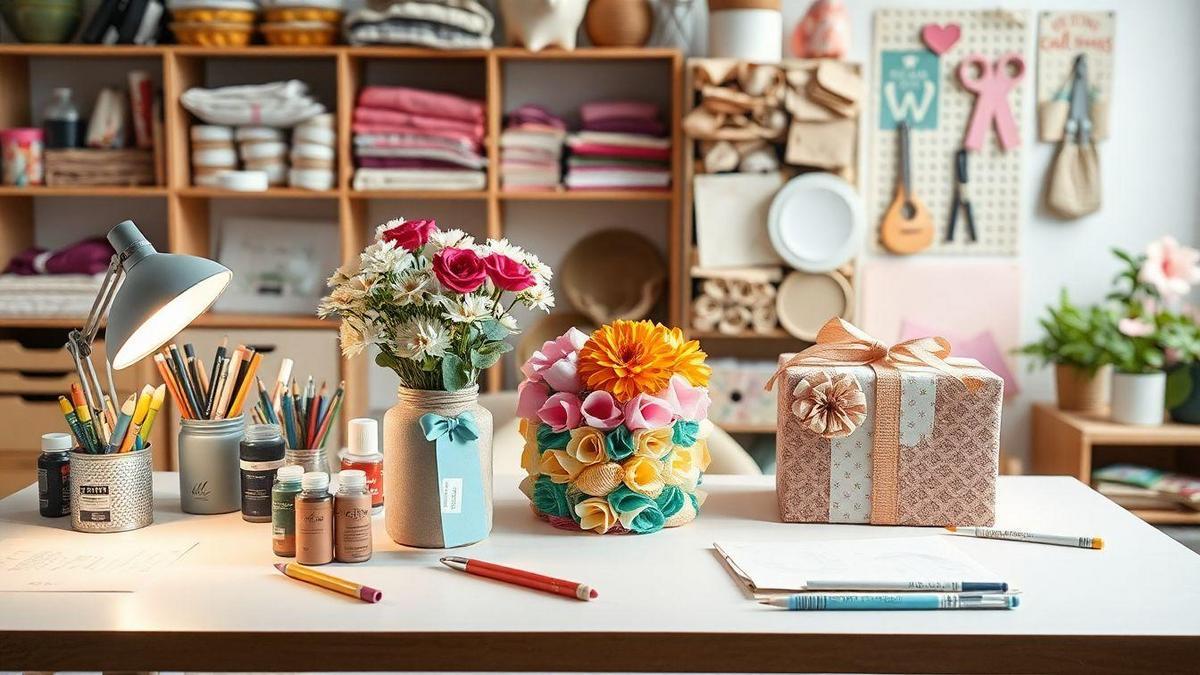 Ideias de decoração DIY para presentes criativos