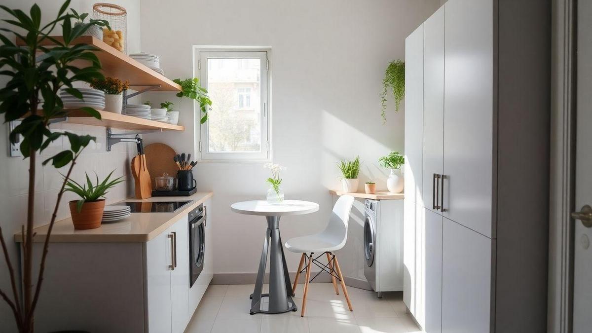 Ideias de Organizações Funcionais para a Cozinha Pequena