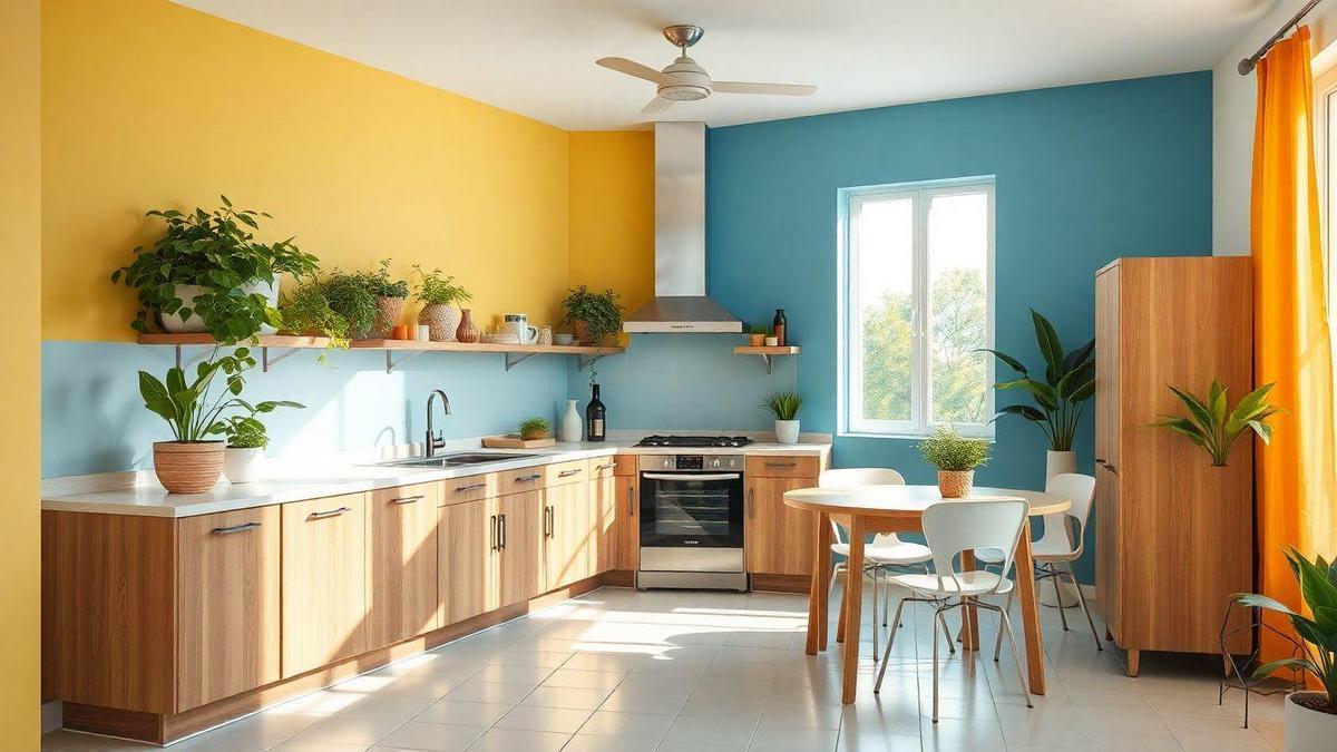 Pintura de Cozinha: O Impacto das Cores