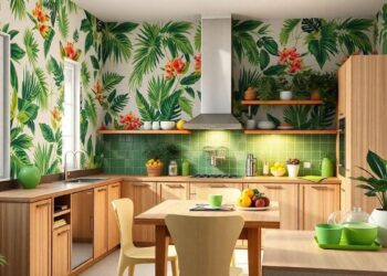 tema-tropical-para-decorar-sua-cozinha