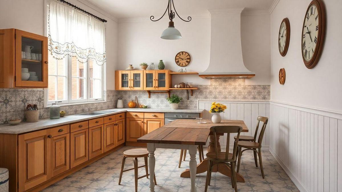 Transformando sua Cozinha com Decoração Vintage