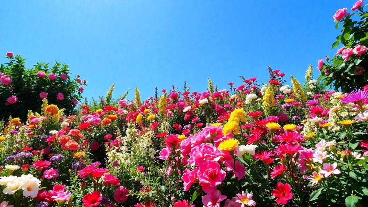 Variedades de flores para jardins de cortes e arranjos